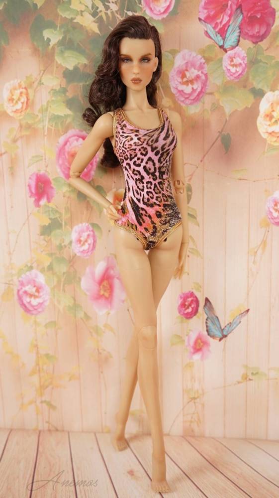 Gold swimsuis collection for 16" Kingdom Doll 22