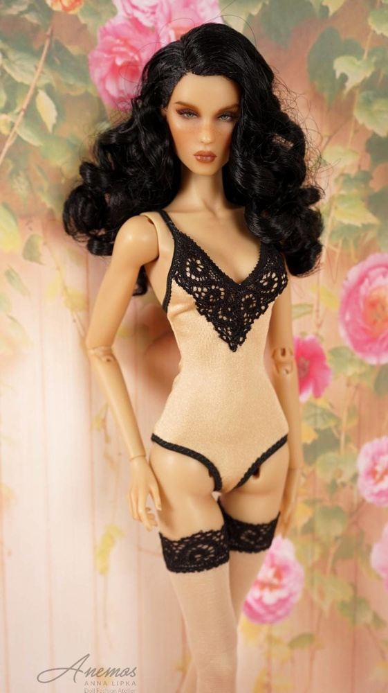 Lingerie beige set for KD and similar 16" dolls 2