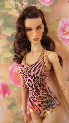Gold swimsuis collection for 16" Kingdom Doll 22