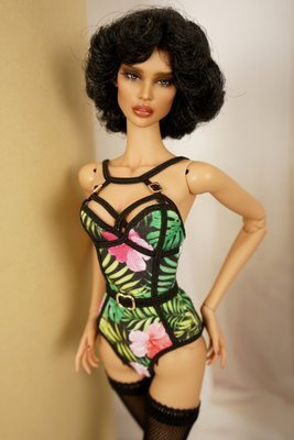 Jungle lingerie set for Ficon doll 1