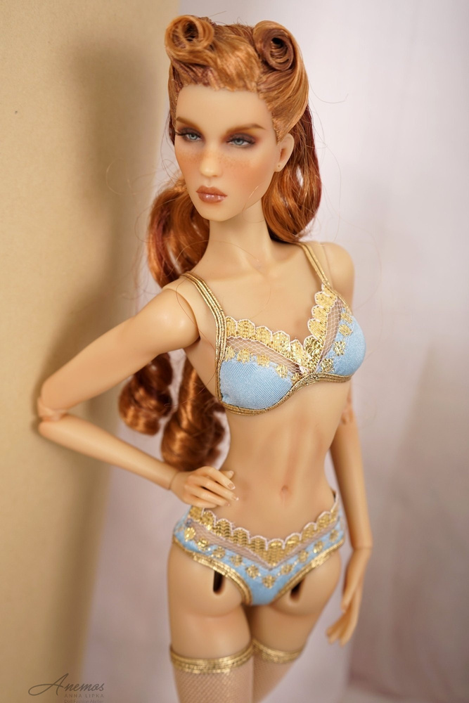 Aquablue lingerie set Gold Valentine Day Collection 