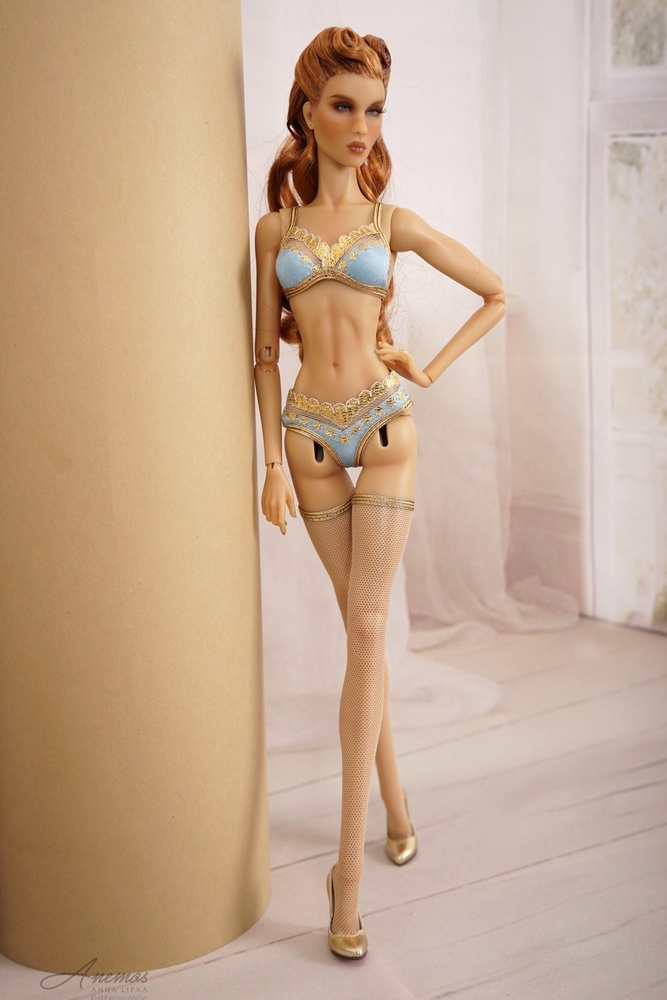 Aquablue lingerie set Gold Valentine Day Collection 