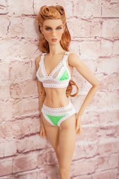 Candy Collection Lingerie set for KD Green Apple