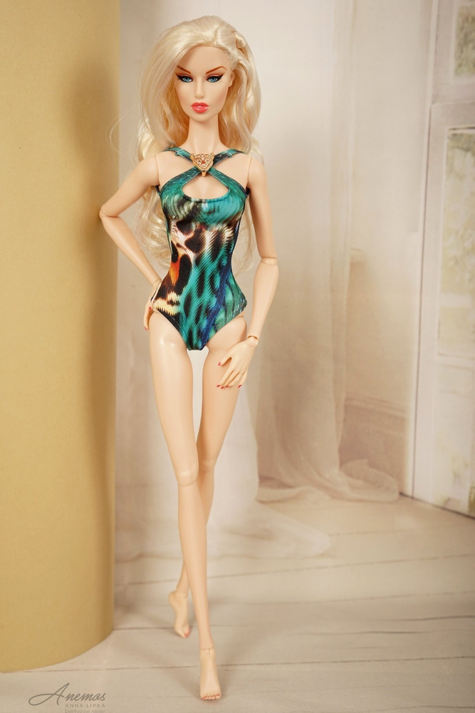 Swimsuit set 3 for Glamouroz dolls 