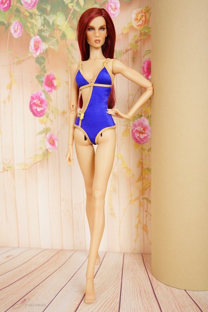 Gold swimsuis collection for 16" Kingdom Doll 17